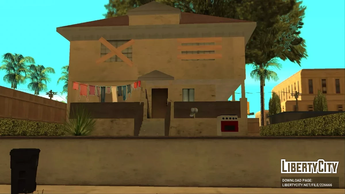 Калифорнийские Гардены Крипс [ENV] / GTA San Andreas