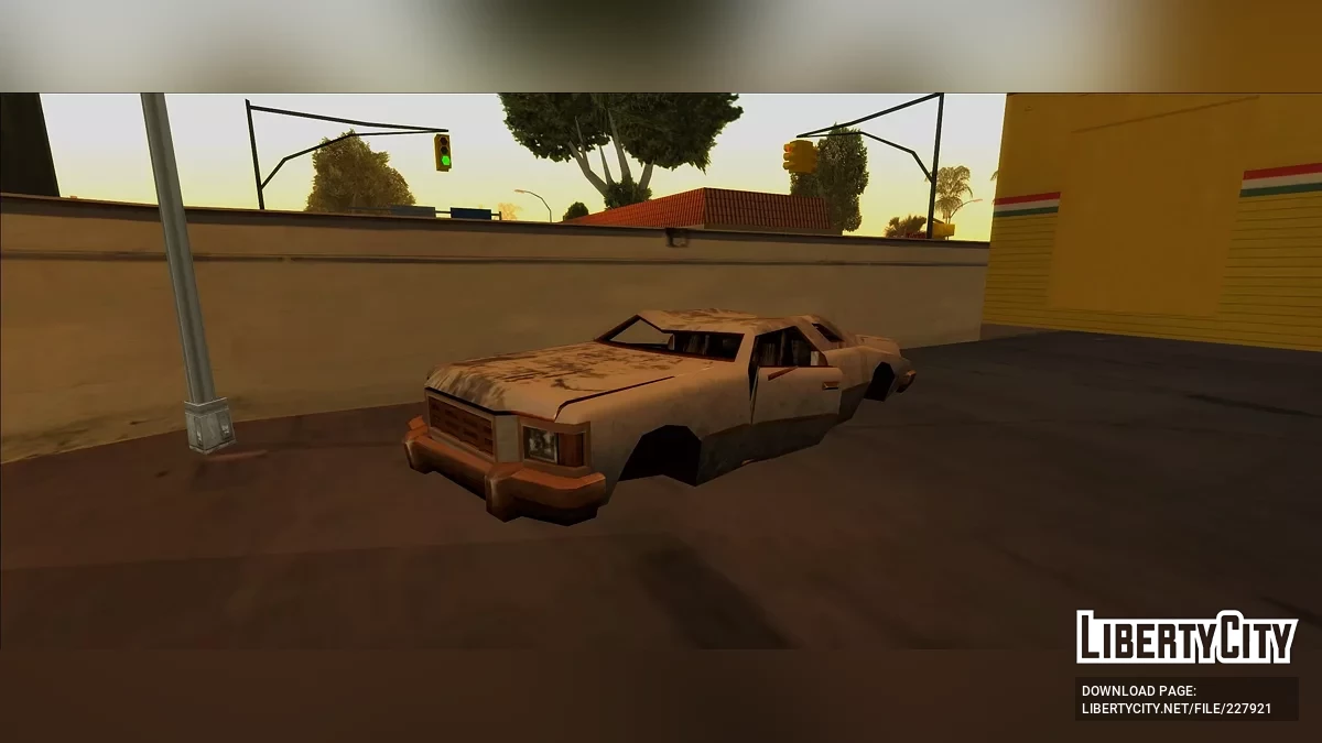 Car Wrecks (Разбитые машины) - SA Style / GTA San Andreas