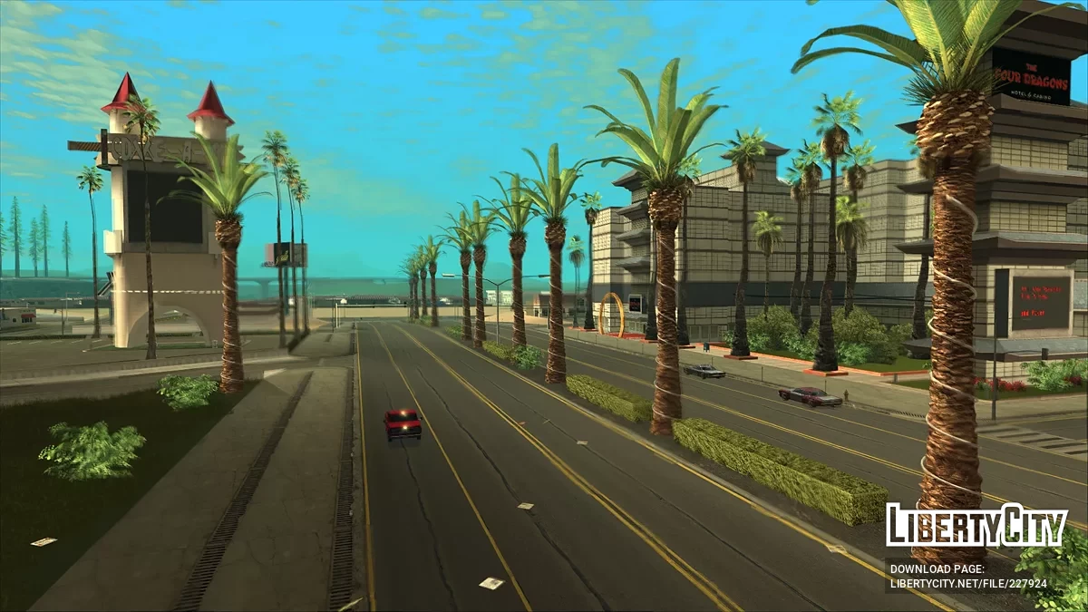 Insanity Vegetation - версия с динамическим освещением / GTA San Andreas