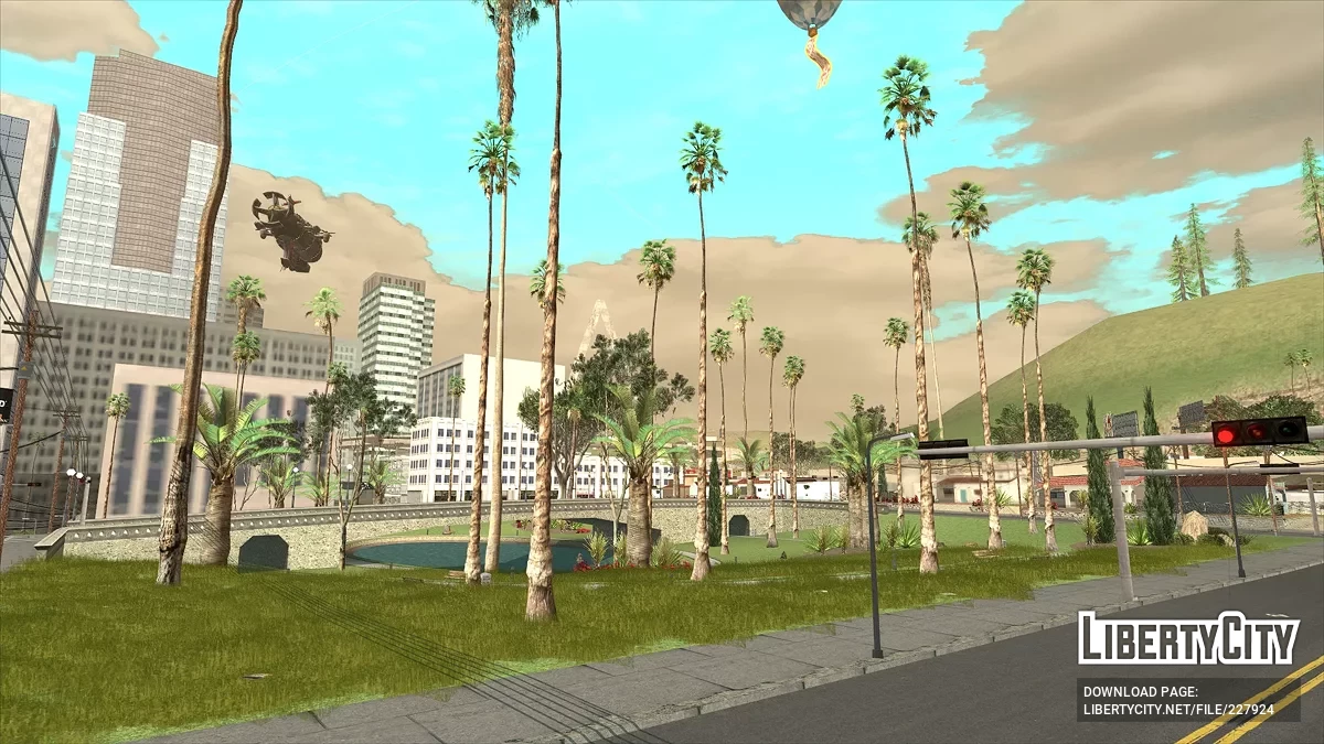 Insanity Vegetation - версия с динамическим освещением / GTA San Andreas