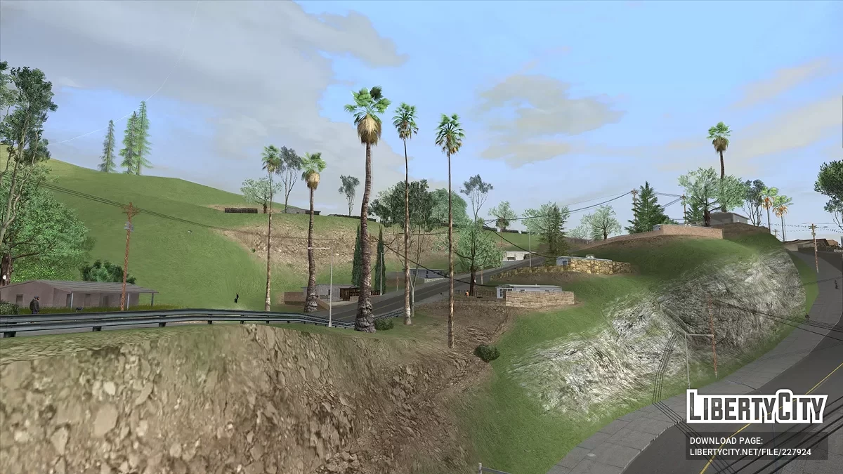 Insanity Vegetation - версия с динамическим освещением / GTA San Andreas