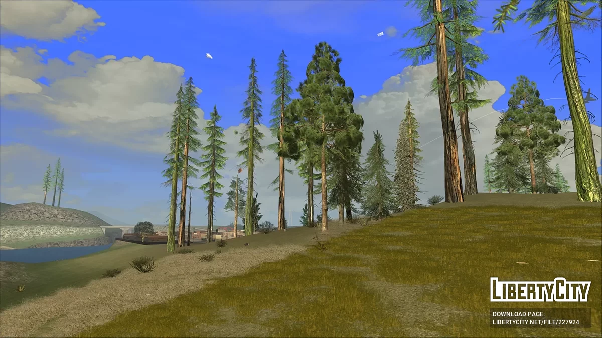Insanity Vegetation - версия с динамическим освещением / GTA San Andreas