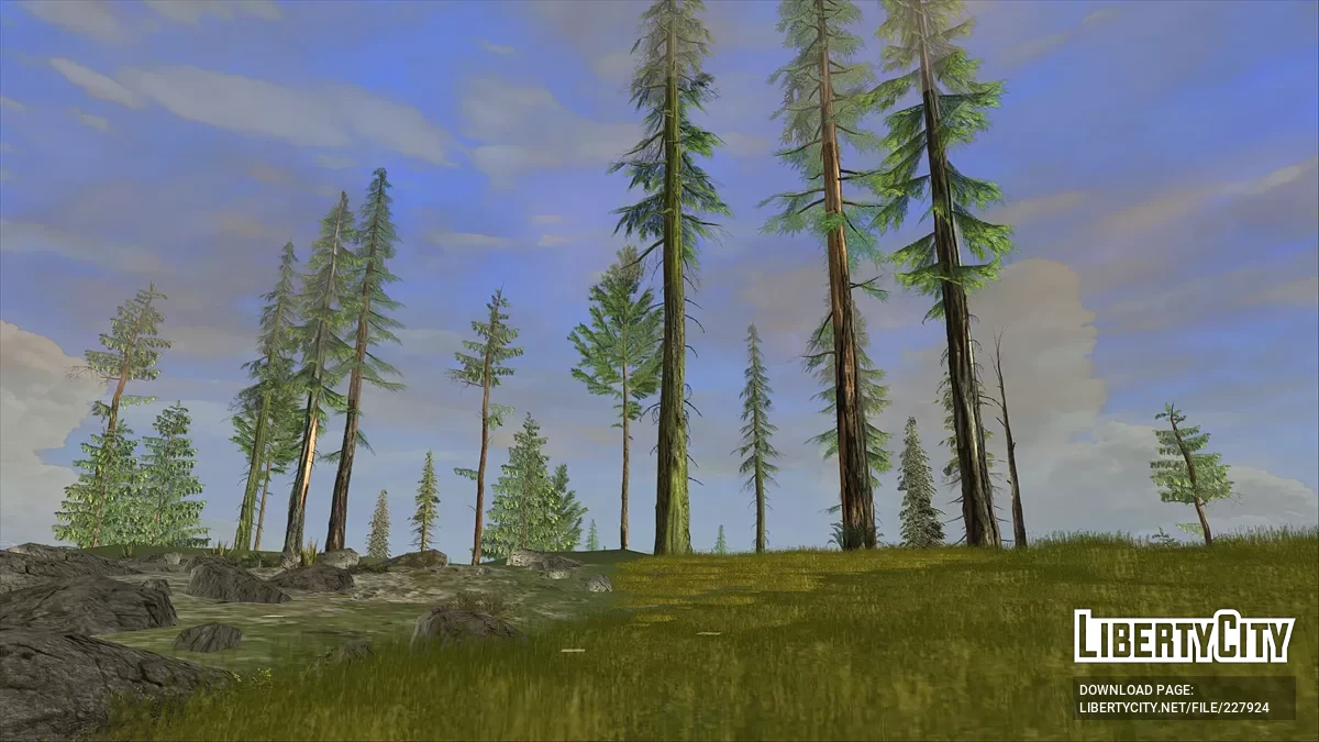 Insanity Vegetation - версия с динамическим освещением / GTA San Andreas