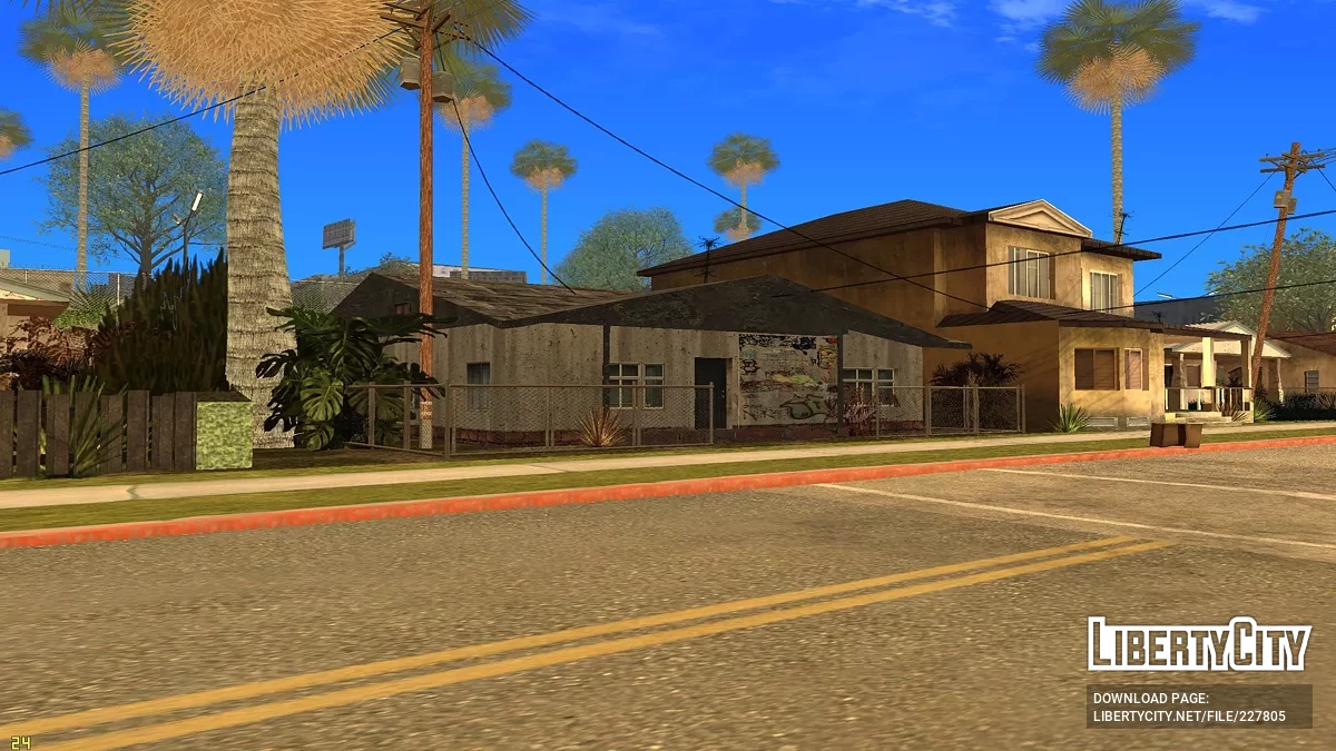 Новый дом на Grove Street / GTA San Andreas