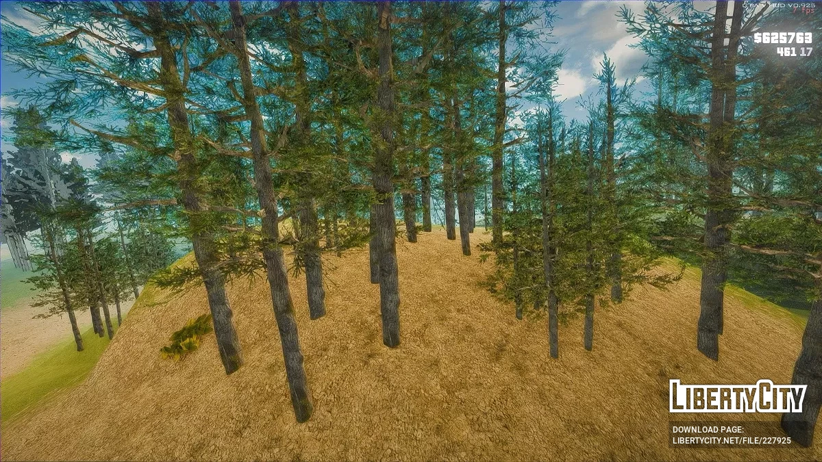Растительность из Definitive Edition / GTA San Andreas