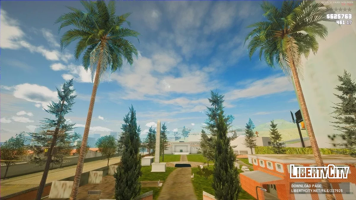 Растительность из Definitive Edition / GTA San Andreas