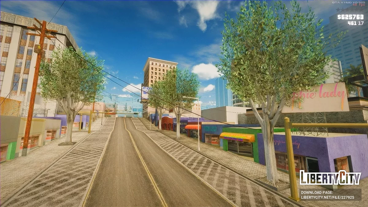 Растительность из Definitive Edition / GTA San Andreas