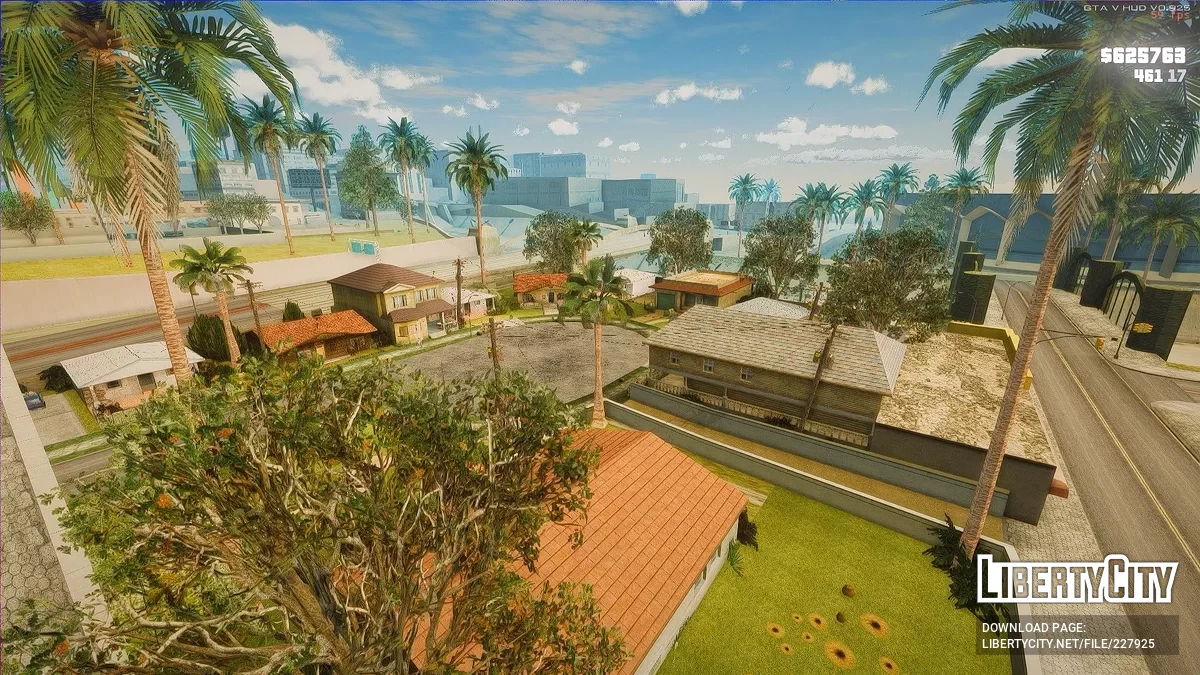 Растительность из Definitive Edition / GTA San Andreas