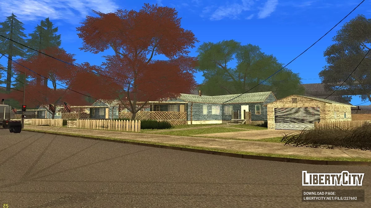 HD Ретекстур Эйнджел Пайн / GTA San Andreas