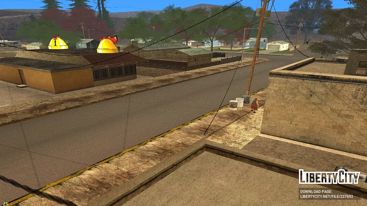 HD Ретекстур Эйнджел Пайн / GTA San Andreas