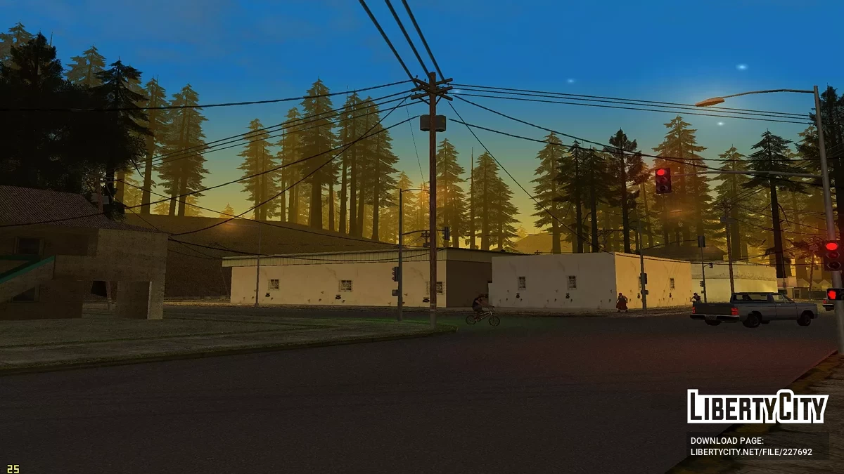 HD Ретекстур Эйнджел Пайн / GTA San Andreas