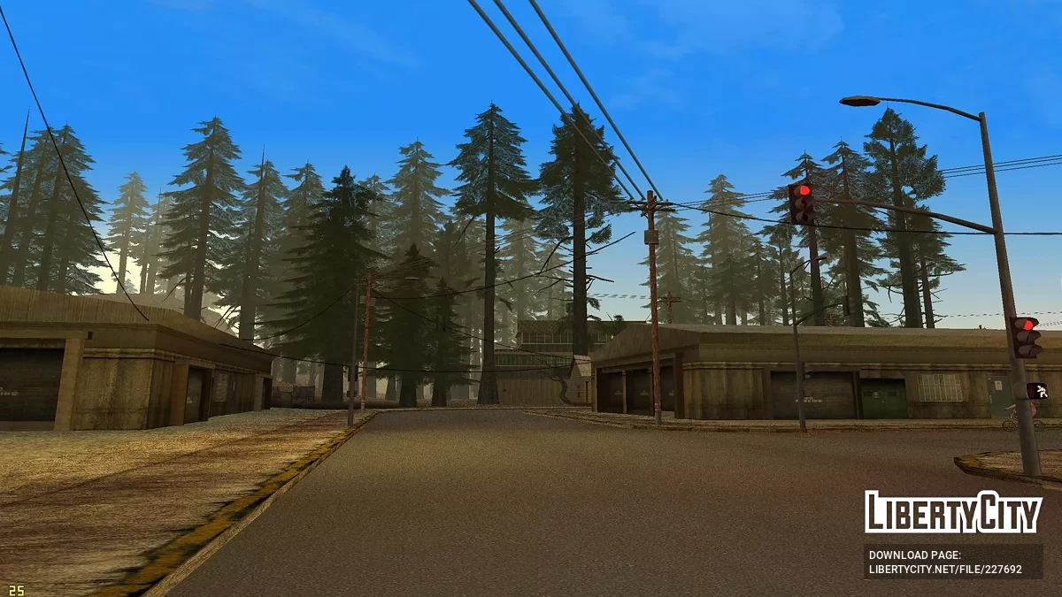 HD Ретекстур Эйнджел Пайн / GTA San Andreas