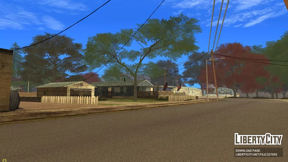 HD Ретекстур Эйнджел Пайн / GTA San Andreas