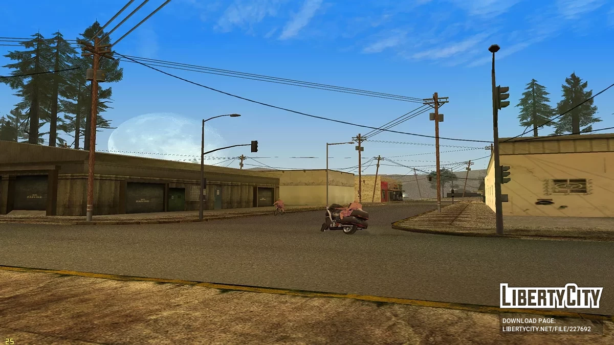 HD Ретекстур Эйнджел Пайн / GTA San Andreas