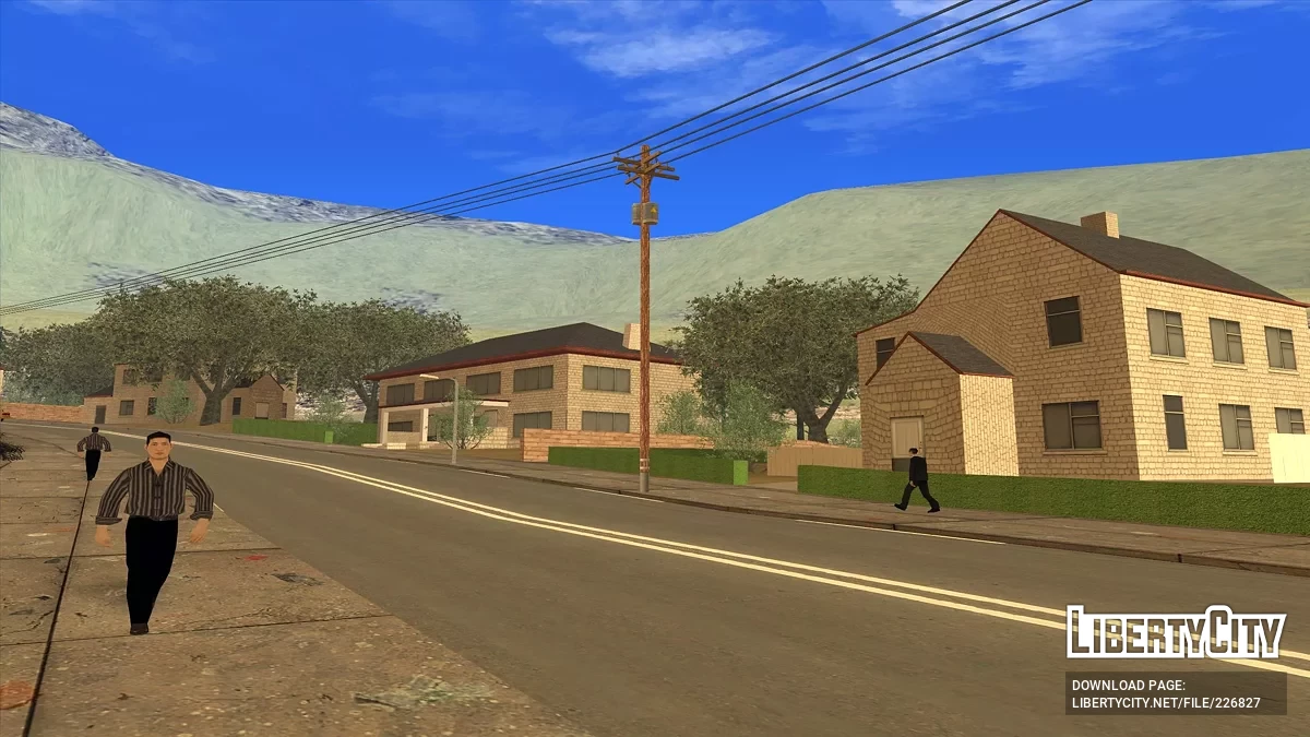 Российский Бэйсайд (6 новых текстур) / GTA San Andreas