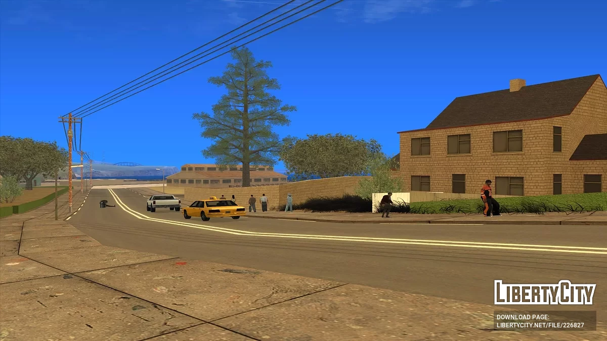 Российский Бэйсайд (6 новых текстур) / GTA San Andreas