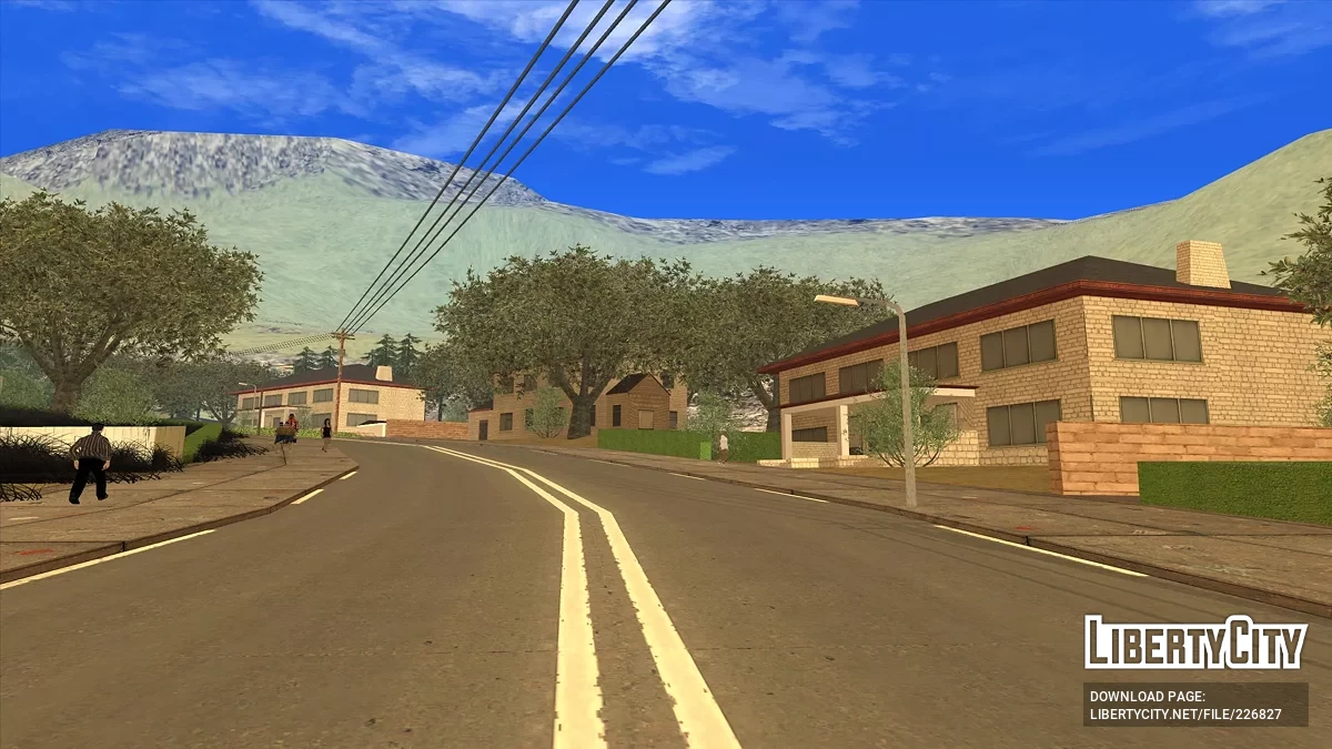 Российский Бэйсайд (6 новых текстур) / GTA San Andreas