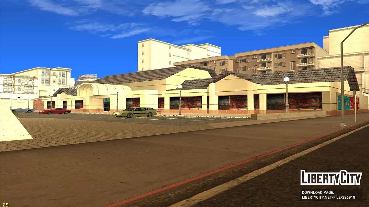 Сан Фиерро SupaSave R-TXD 2025 / GTA San Andreas