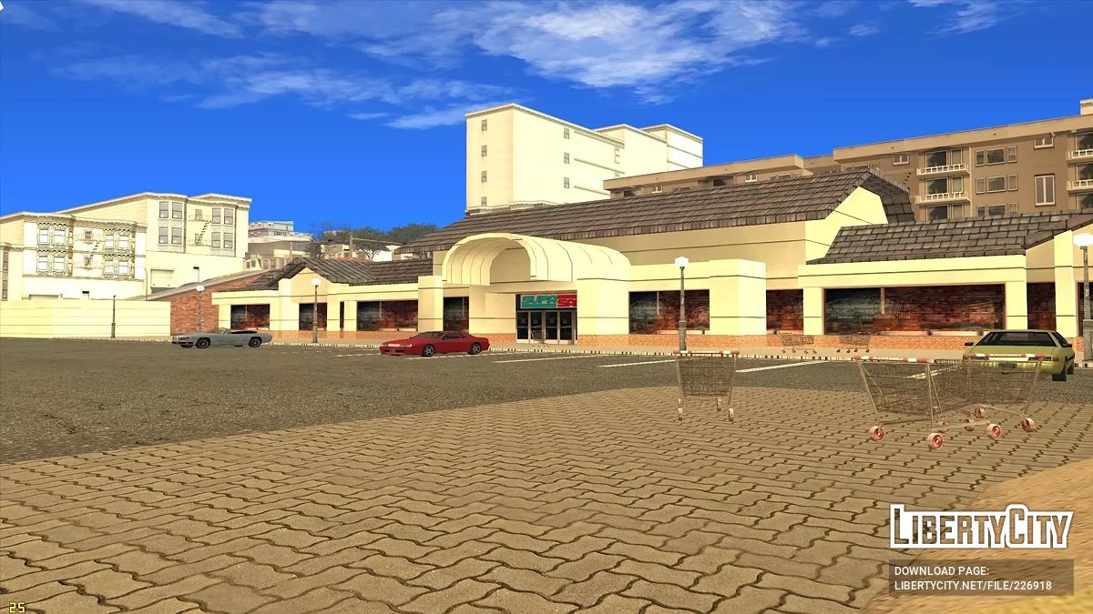 Сан Фиерро SupaSave R-TXD 2025 / GTA San Andreas