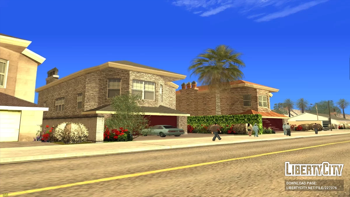 Свежие домики в Прикл-Пайн / GTA San Andreas