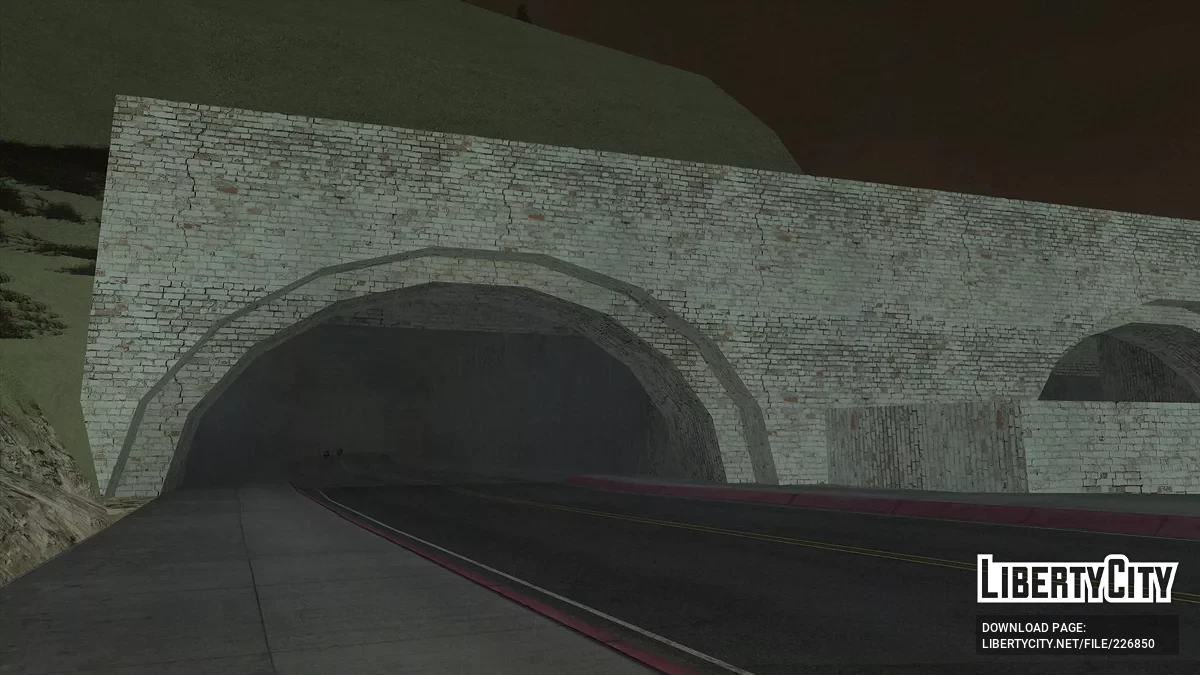 Тоннели HD R-TXD 2025 / GTA San Andreas