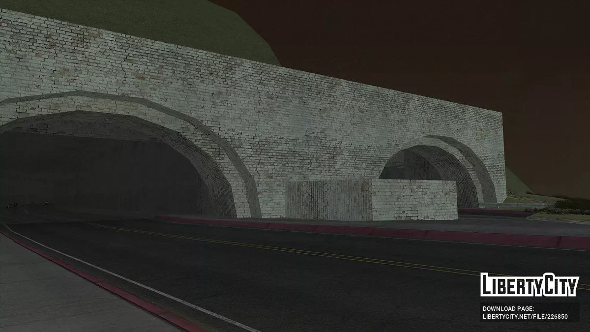 Тоннели HD R-TXD 2025 / GTA San Andreas