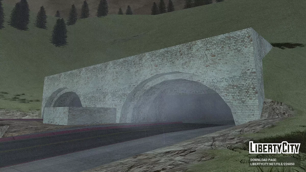 Тоннели HD R-TXD 2025 / GTA San Andreas