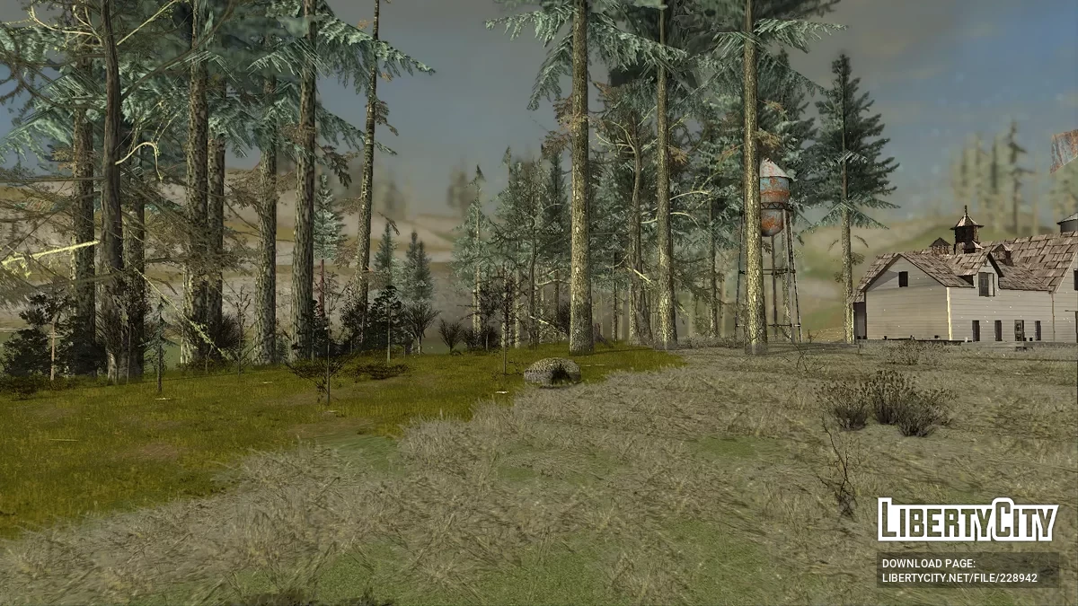 Динамическое освещение для растительности / GTA San Andreas