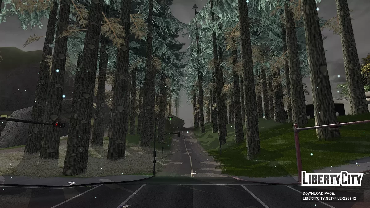 Динамическое освещение для растительности / GTA San Andreas