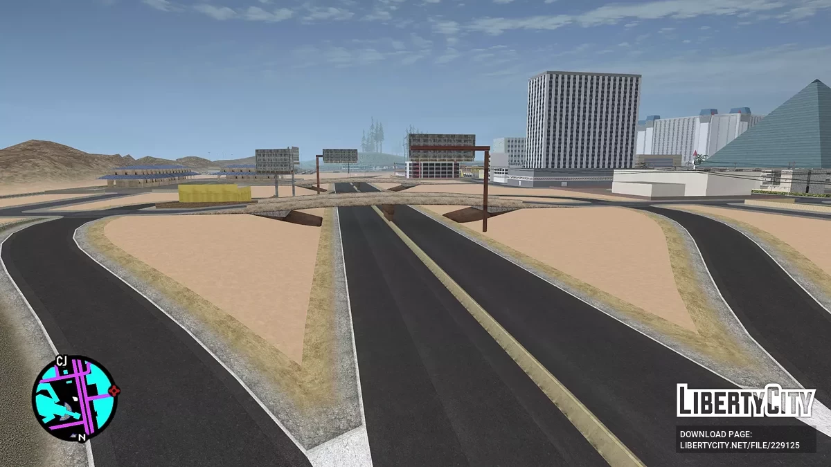 Гонки по дорогам / GTA San Andreas