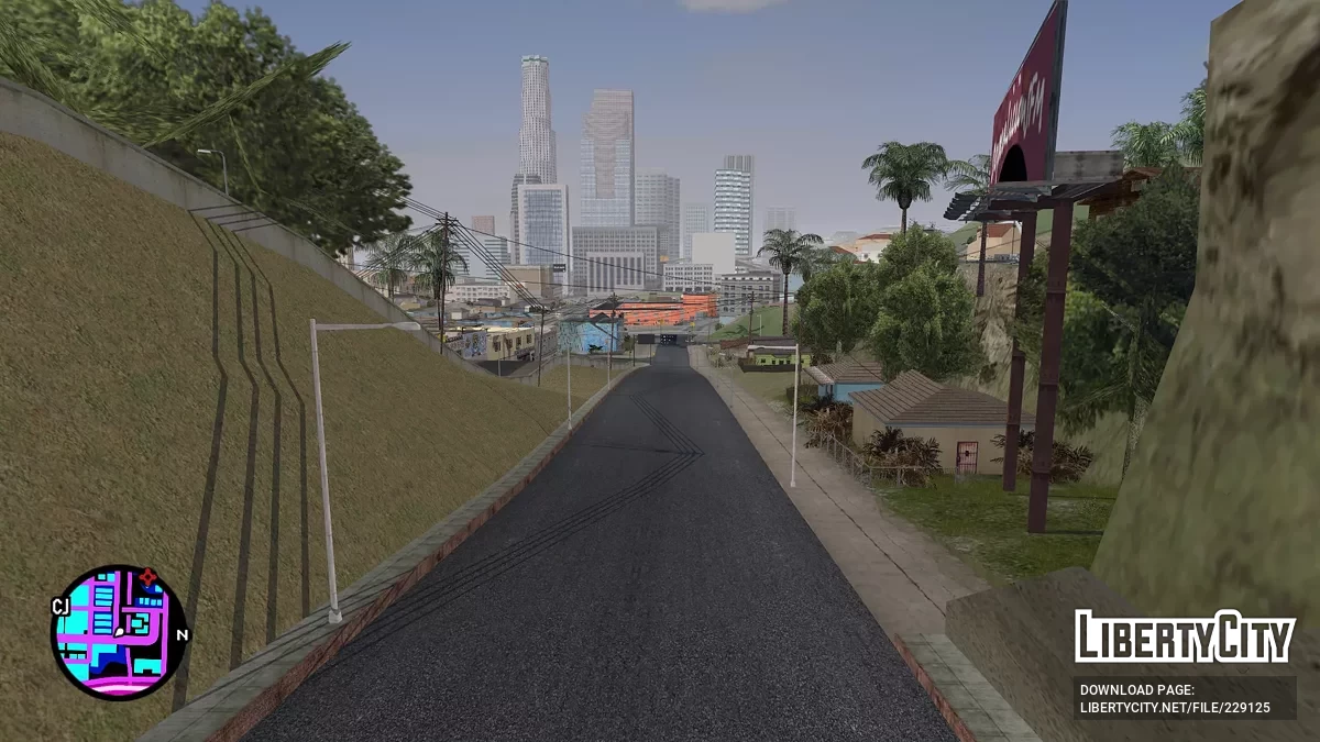Гонки по дорогам / GTA San Andreas