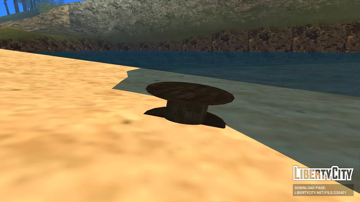 HD Катушки Тросов / GTA San Andreas