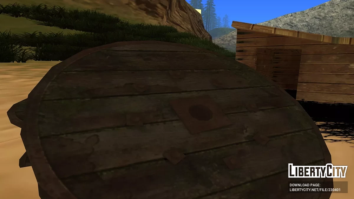 HD Катушки Тросов / GTA San Andreas