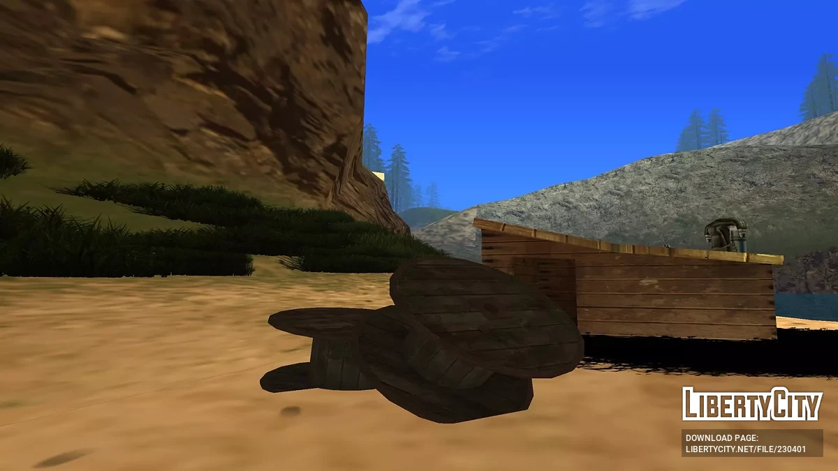 HD Катушки Тросов / GTA San Andreas