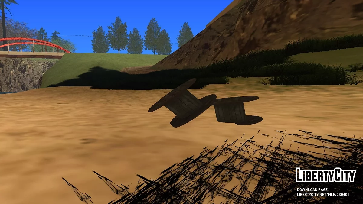 HD Катушки Тросов / GTA San Andreas