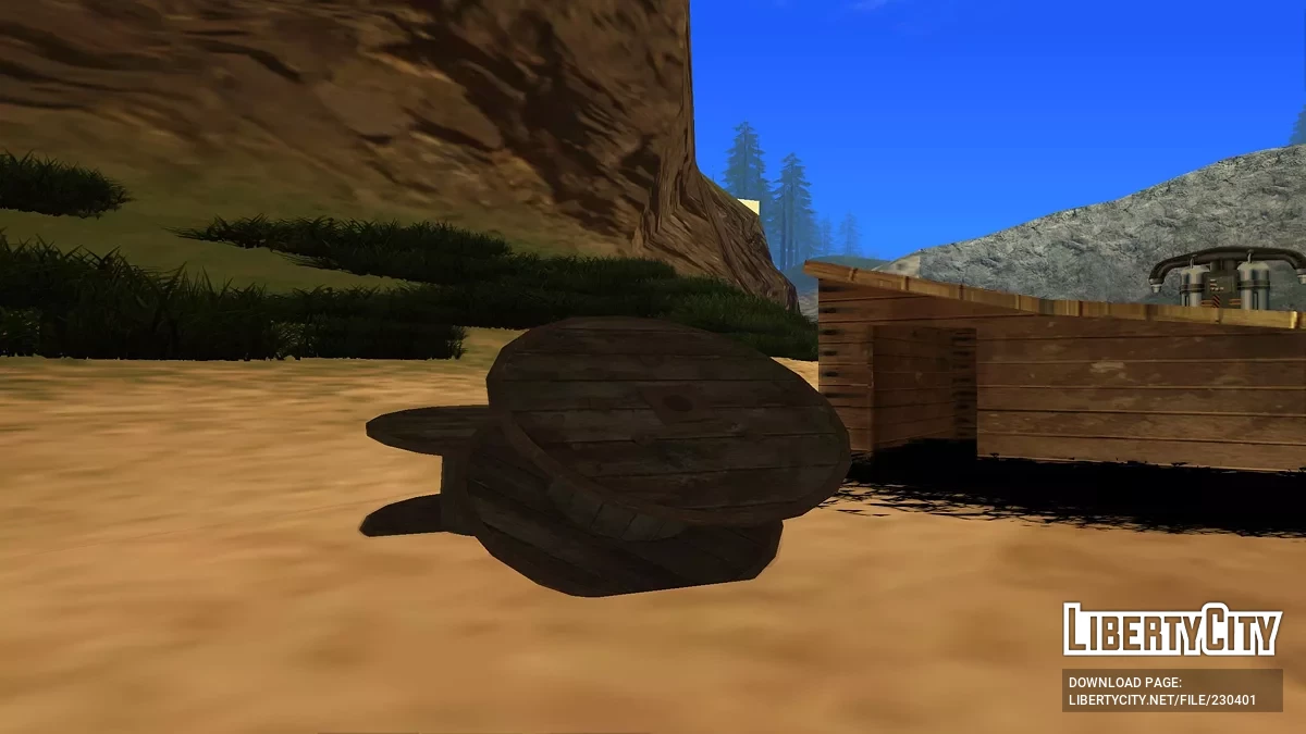 HD Катушки Тросов / GTA San Andreas