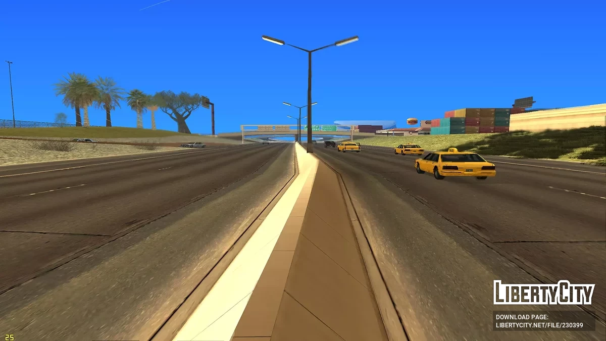 Новые дороги и шоссе Лас-Вентурас / GTA San Andreas