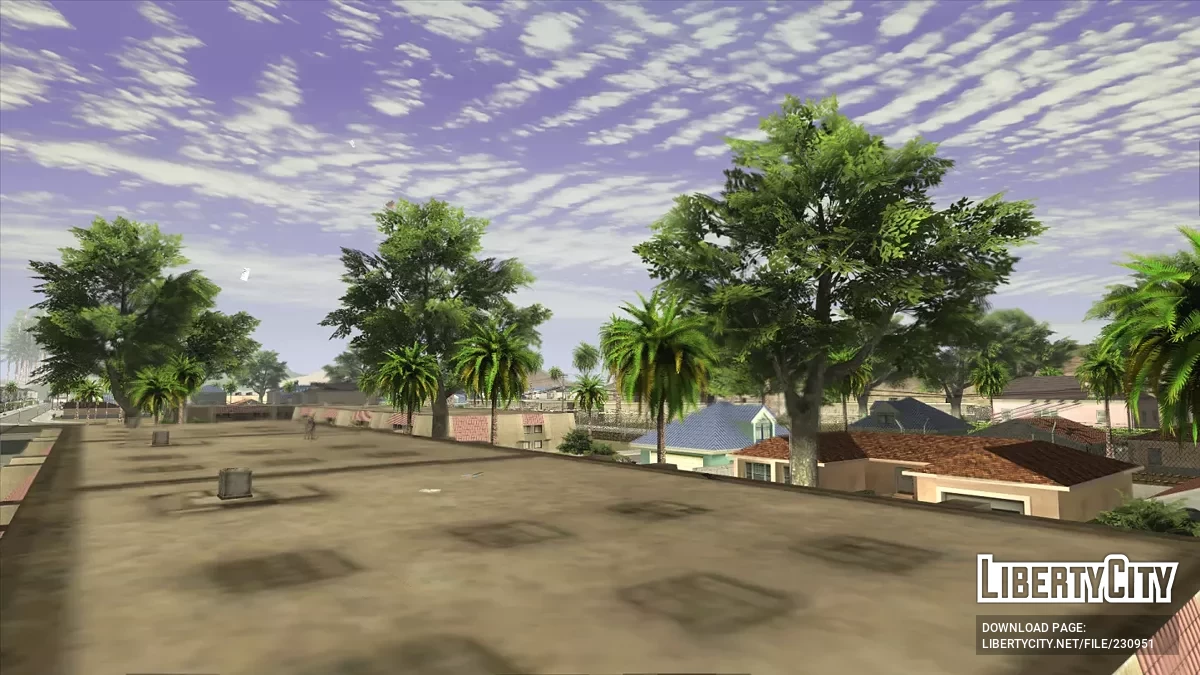 4 Мода на Растительность Переработка Предосвещения / GTA San Andreas