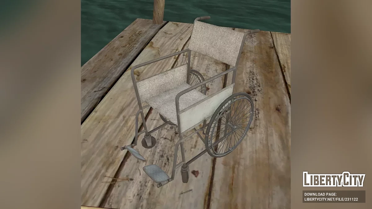 Инвалидная Коляска в HD-качестве / GTA San Andreas