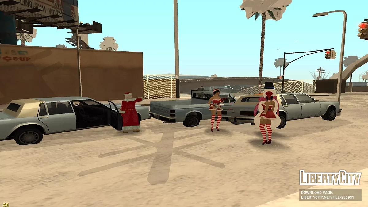 Новогоднее трио (Мини-пак) / GTA San Andreas