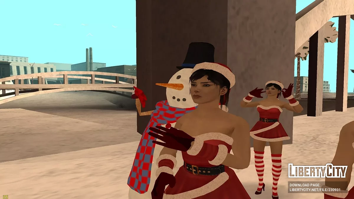 Новогоднее трио (Мини-пак) / GTA San Andreas
