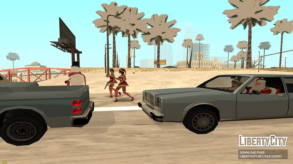 Новогоднее трио (Мини-пак) / GTA San Andreas