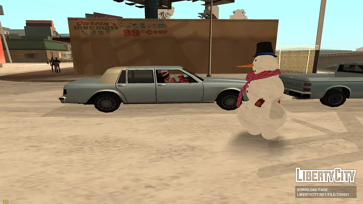 Новогоднее трио (Мини-пак) / GTA San Andreas