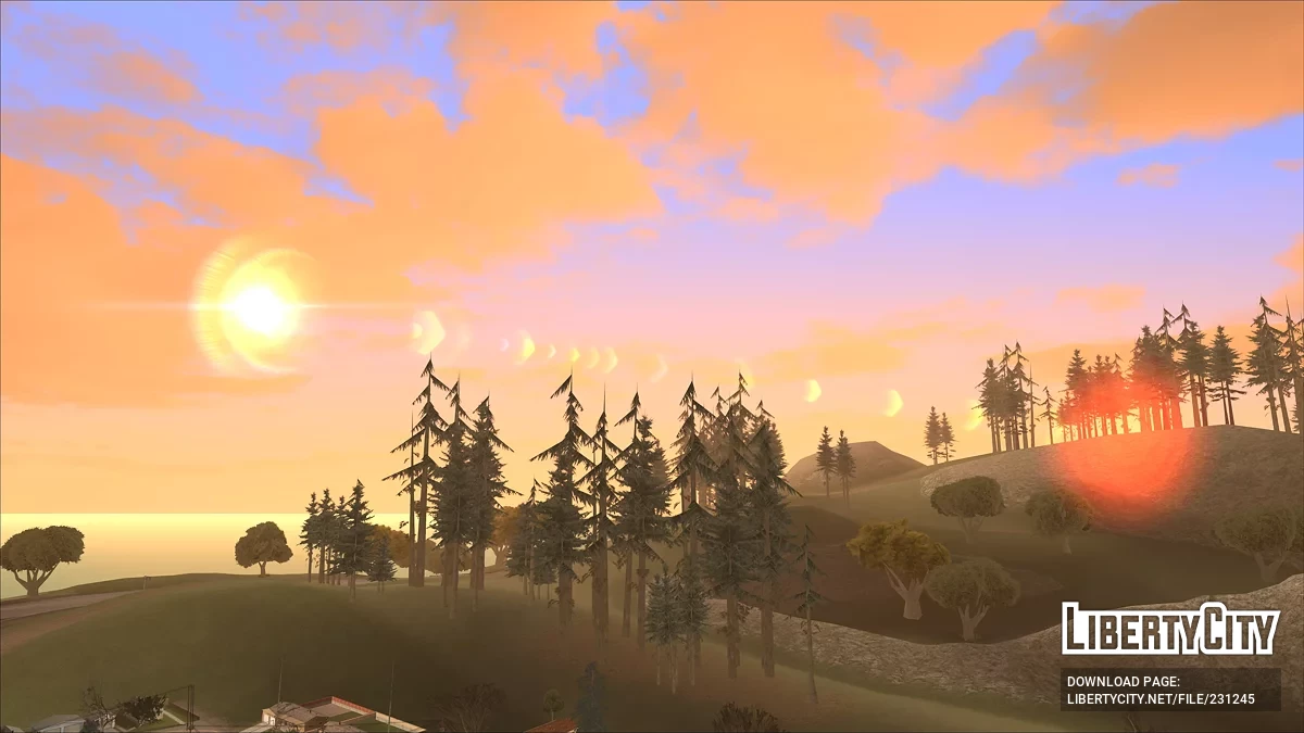 Новые скайбоксы в HD-качестве / GTA San Andreas