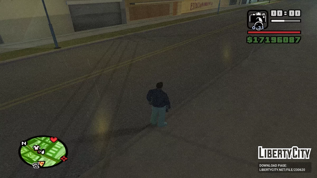 HD отражения при дожде / GTA San Andreas