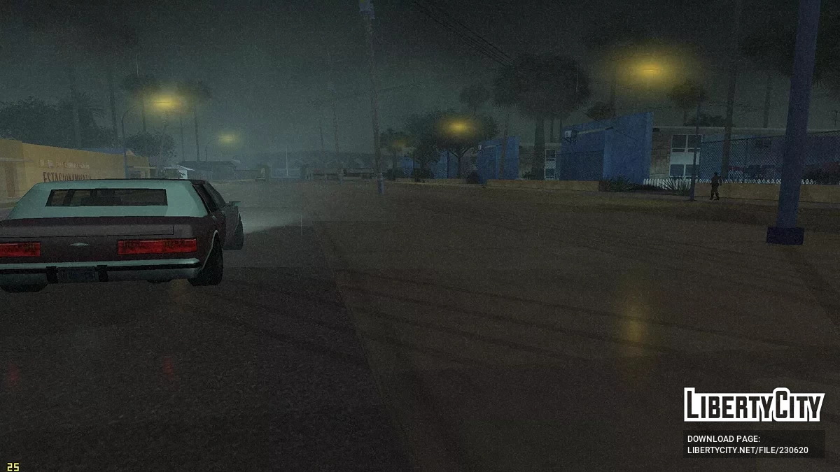 HD отражения при дожде / GTA San Andreas