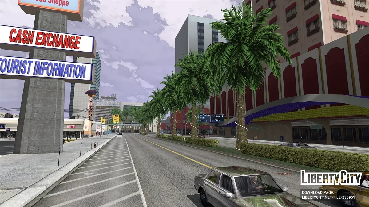 Моды на растительность и улучшения освещения / GTA San Andreas