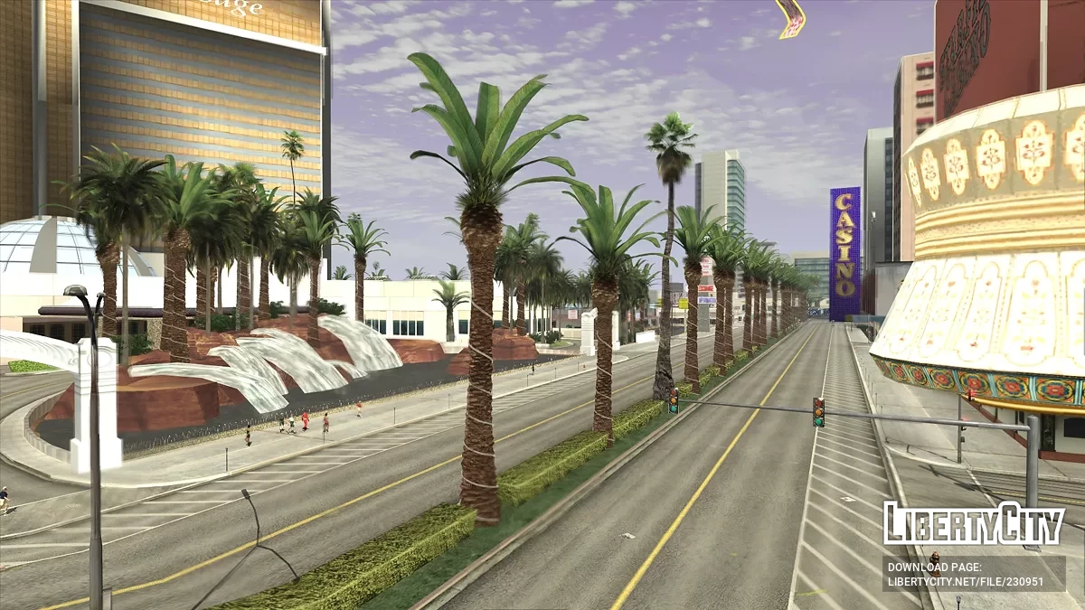 Моды на растительность и улучшения освещения / GTA San Andreas