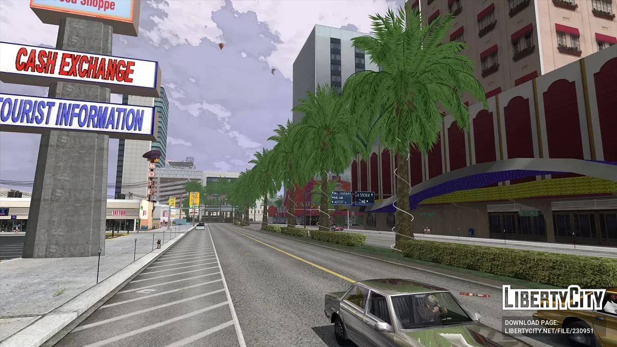 Моды на растительность и улучшения освещения / GTA San Andreas