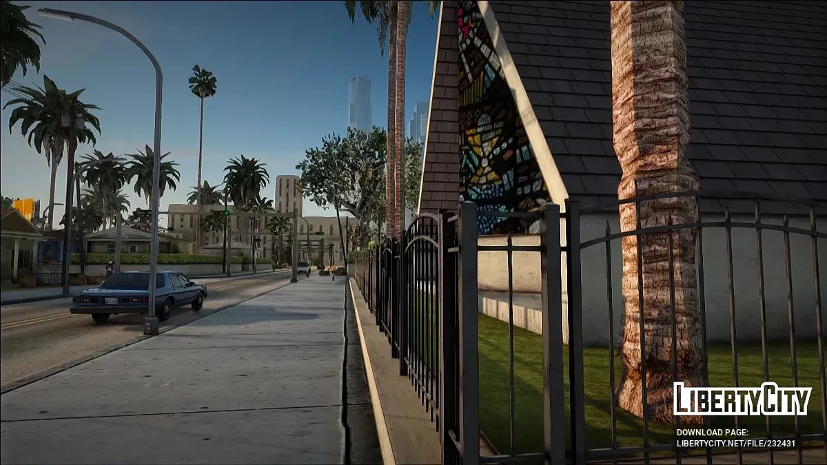 3D HD металлический забор (обновлено) / GTA San Andreas